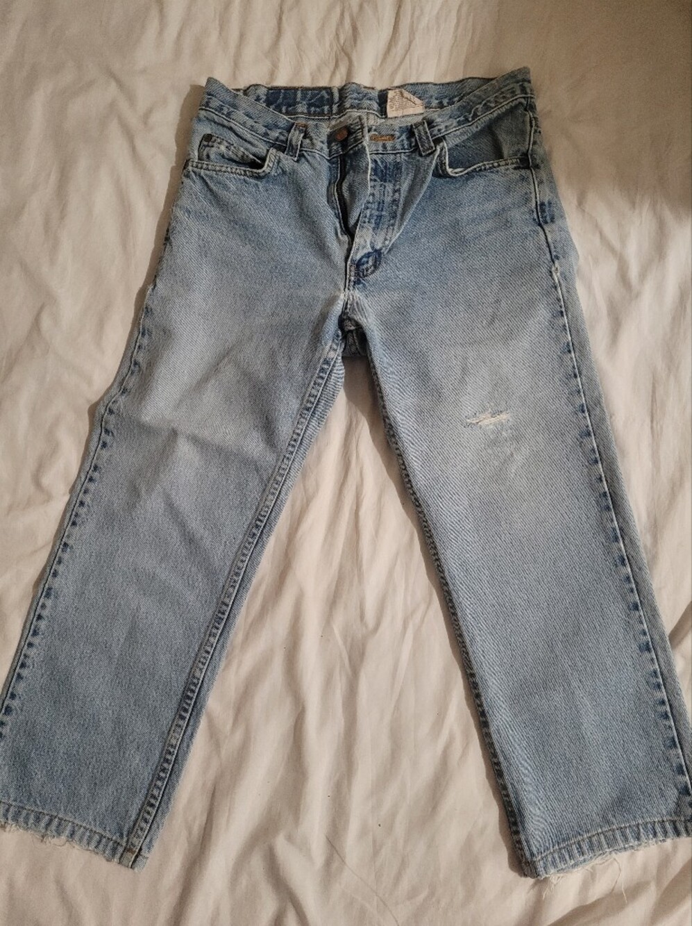 Marks & Spencer Light Blue Slim Straight Men's Jeans